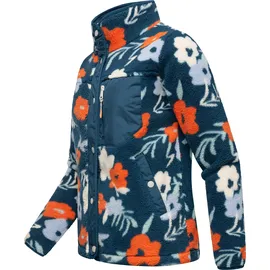 Ragwear Plüschjacke Damen Petrol 4XL
