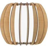 EGLO Stellato 1, Wandleuchte Ahorn, weiss