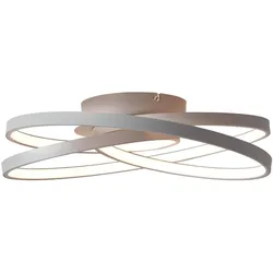 BRILLIANT Lampe Labyrinth LED Deckenleuchte 40cm grau   1x 42W LED integriert (SMD), (4775lm, 3000K)   Energiesparend und langlebig durch LED-Einsatz