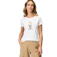 Zero Shirt mit Eismotiv Patch WhiteBlue | 36
