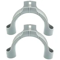 tecuro Universal Haltebogen 2 X grau