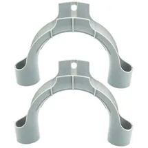 tecuro Universal Haltebogen 2 X grau