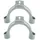 tecuro Universal Haltebogen 2 X grau