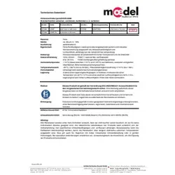 MOEDEL Brandschutztür verkeilen...verboten 57728Folie 297x105mm
