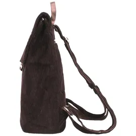 Zwei Mademoiselle.M Daypack 35 cm Laptopfach Braun