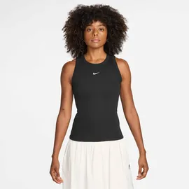Nike Rib Tight Tanktop Damen Schwarz XL