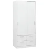 XORA Schiebetürenschrank 2-türig MIKA - B/H/T ca. 90,00x205,00x60,00