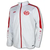 Jako FSV Mainz 05 Einlaufjacke 23 24 weiß M05 Fan Jacke Anthem Jacket, Größe:XXL