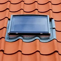 VELUX Historik-Dachfenster GVR 3K2 1359PS isolierverglast Titanzink 49,5x55 cm