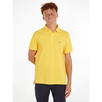 Tommy Hilfiger Poloshirt »1985 SLIM POLO«, Markenstickerei, aus Baumwoll-Piqué, Gr. XXXL, Eureka Yellow, , 14860816-XXXL