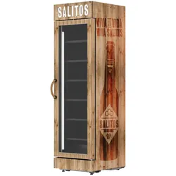 SALITOS WOODY Natural Getränke-Kühlschrank