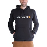 CARHARTT Signature Logo Sweatshirt Schwarz M