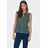 Only Kurzarmshirt "ONLNICOLA S/S TOP CS JRS", Damen, Gr. XL, grün (balsam grün), Jersey, Obermaterial: 100% Viskose, regular fit Rundhals, Spitze, Shirts, Viskose, regular fit, Rundhals