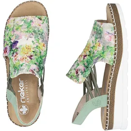 Rieker Keilsandaletten Damen Mint Multi 41