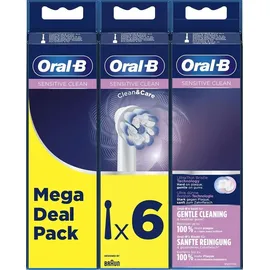 Oral B Sensitive Clean Aufsteckbürste 6 St.