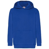 FRUIT OF THE LOOM Classic Hooded Sweat Kids Kapuzen-Sweatshirt - Blau