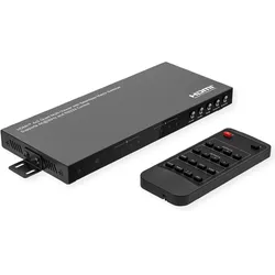 VALUE HDMI Matrix 4K30Hz 4 x 2 QUAD Multi-Viewer