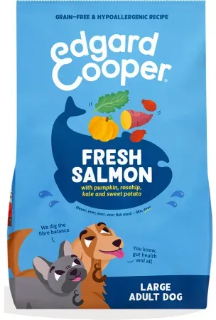 Edgard & Cooper Kroketten Für Große Erwachsene Hunde Frischer Lachs 12kg