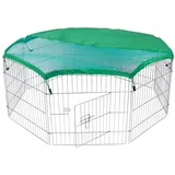 MaxxPet Kaninchenstall – Hasenstall Draußen Winterfest – Kaninchenstall Outdoor – Käfig für Kaninchen - 80x75 cm - Kleintierstall - Kaninchenstall Draußen Winterfest