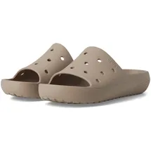 Crocs Unisex Classic Slide V2 Sandalen, Taupe, 43/44 EU