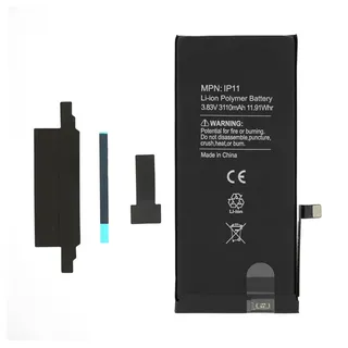 Akku für iPhone 11 Batterie Ersatzakku wie Original Handy-Akku (1 St)