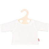 Heless 1956 - T-Shirt für Puppen in Weiß, Größe 28 - 35 cm