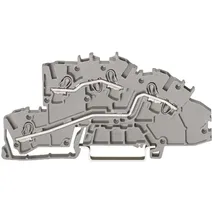 WAGO GmbH& Co. KG Installationsetagenklemme N/L/PE grau
