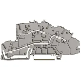 WAGO GmbH& Co. KG Installationsetagenklemme N/L/PE grau