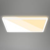 Briloner – LED Deckenlampe für Wohnzimmer, LED Deckenleuchte flach, LED Lampe, Wohnzimmerlampe, LED Panel, Lichtfarbe einstellbar, 42 cm