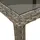 vidaXL Garten-Essgruppe 9-tlg. Grau