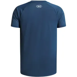 Under Armour Tech 2.0 Kurzarm Trainingsshirt Wham Blue/White L