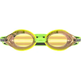 Speedo Vanquisher 3.0 verspiegelte Schwimmbrille gelb Einheitsgröße