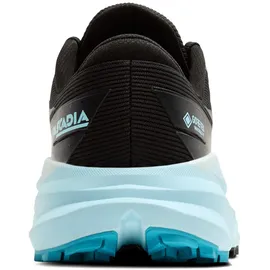 Brooks Cascadia 19 GTX Damen Black/Ebony/Blue Flower 39