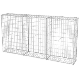vidaXL Gabionenkorb 200 × 30 × 100 cm