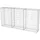 vidaXL Gabionenkorb 200 × 30 × 100 cm