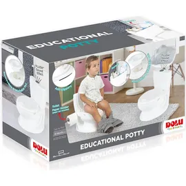 Dolu WC Potty Kindertoilette mit Sound weiß