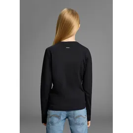 Bruno Banani Langarmshirt in schwarz - Gr.: 140/146