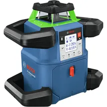 Bosch Rotationslaser GRL 650 CHVG mit Messstab GR 500 Professional Linienlaser,