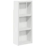 vidaXL Badezimmer-Wandschrank Weiß 20 x 10 x 50 cm Holzwerkstoff