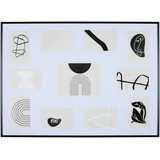 Nielsen Bilderrahmen Pixel (Anzahl Fotoplatzhalter: 11 Stk., schwarz Aluminium,