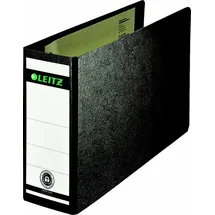 Leitz Ordner schwarz marmoriert Karton 8,0 cm DIN A5 quer, 1 St. mit Prämie nach Registrierung