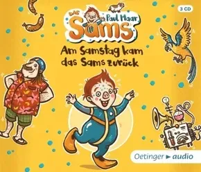 Das Sams 2. Am Samstag kam das Sams zurück, 3 Audio-CD