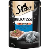 Sheba Delikatesse mit Thunfisch in Sauce 24 x 85 g