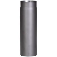 FireFix Ofenrohr 150 x 500 mm dunkelgrau