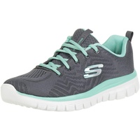 SKECHERS Graceful - Get Connected charcoal/green 35