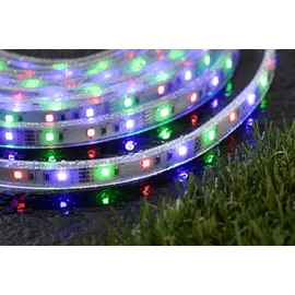 Paulmann LED Stripe Solar 5m RGB dimmbar inkl. Fernbedienung schwarz