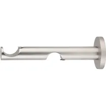 MYDECO Gardinenstange-Halterung 2-läufig Function Track Edelstahl-Optik Ø 2,5 cm