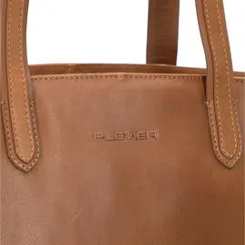 Plevier Power Shopper Leder Braun