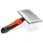 Karlie Professional Soft-Zupfbürste Hundebürste Rot/Schwarz 20x12 cm