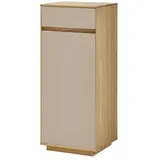 Möbel Kraft Mehrzweckschrank ¦ creme ¦ Maße (cm): B: 44 H: 103 T: 37